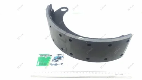 Колодка тормозная ГАЗ 3307, 3309, 4301 задн. с накл. Rider 3307-3502090