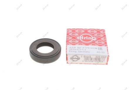 Сальник ДИФЕРЕНЦІАЛ PSA / FIAT FRONT RIGHT 29.9X47X11.3 ASW RD PTFE / ACM Elring 505.090 (фото 1)