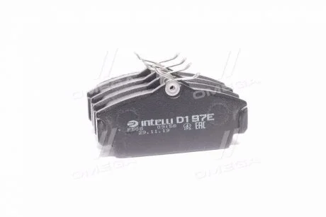 Колодка гальм. диск. NISSAN Almera передн. Intelli D197E