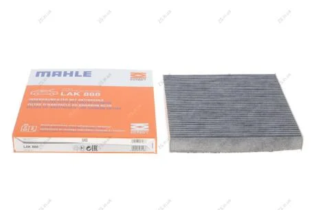 Фильтр салона VW GOLF VII 12-, SKODA OCTAVIA III 13- угольный (выр-во KNECHT-MAHLE) Knecht/Mahle LAK888