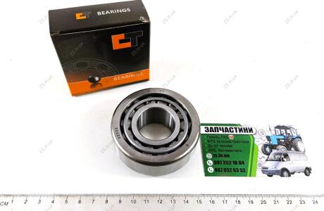 Подшипник 7606 (32306) ступ. передней наруж ГАЗ-53,3307, МТЗ (CT) CT Investments, s.r.o. 7606 (32306)