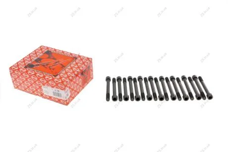 Болты головки блока к-т 18 шт HYUNDAI/MITSUBISHI 2,5D/TD 4D55/4D56/D4BA/D4BF/D4BH (выр-во) Elring 709.310