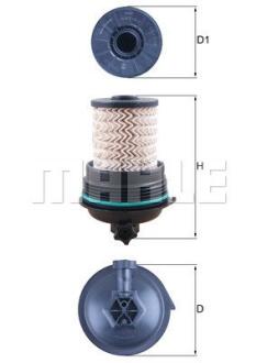 Фільтр паливний RENAULT MEGANE IV 1.5 dCi 15- (KNECHT-MAHLE) Knecht/Mahle KX480