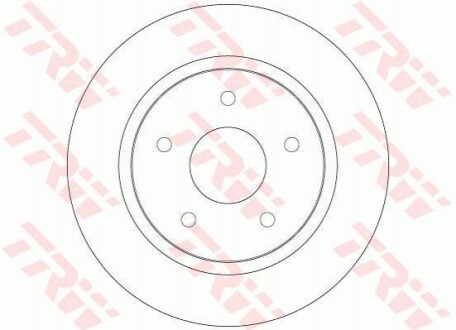 Диск гальмівний TRW DF6325