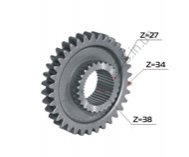 Шестерня Z=34/27(38 шліц) МТЗ-320(Білорусь,) МЗШ 220-1701216 (фото 1)