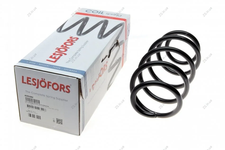 Пружина подвески передняя Volkswagen GOLF V, Audi A3 (выр-во Lesjofors) LESJOFORS 4095082 (фото 1)