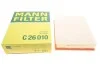 Фільтр повітряний TOYOTA AVENSIS, RAV4 1.6-2.0 D-4D 15- (MANN) MANN-FILTER C26010 (фото 1)