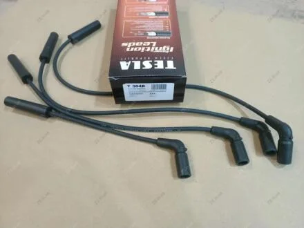 К-т проводов выс. напряжения Daewoo Lanos; ZAZ Sens 1.4 (МеМЗ-317) TESLA T384B