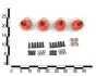 Опора шарова ВАЗ 2101-07 верх+ нижн. (к-т 4 опори, кріплення) EXTREME ASR 2101 Sets Ball joint (фото 3)