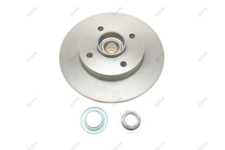 Диск тормозной CITROEN C3, C4; PEUGEOT 207, 307 задн. с подш. (выр-во) SKF VKBD 1012