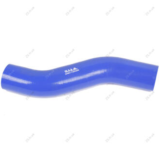 Патрубок радиатора "кривой" Евро МАЗ нижний силиконовый 4-х слойный (SILA) S.I.L.A. 54401-1303260