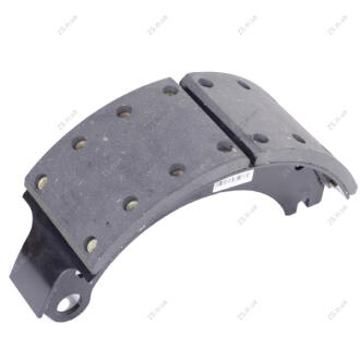 Колодка тормозная с накл. 53205 КАМАЗ Евро (SILA AC) S.I.L.A. 53205-3501090 (фото 1)