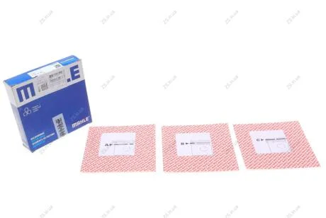 Кольца поршневые FIAT 1,4 16V 72,00 1x1,2x2 mm (выр-во Mahle) Knecht/Mahle 010 29 N0