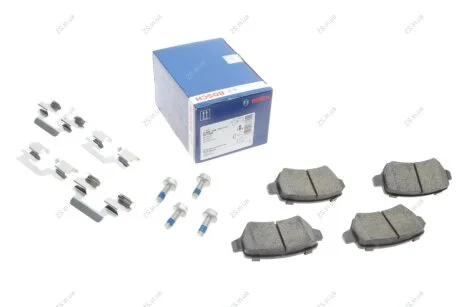 Колодки гальмівні дискові, комплект (Ви-во) Bosch 0 986 495 319