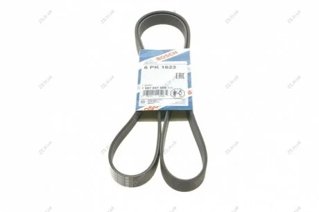 Ремень п-клиновой 6pk1623 (выр-во) Bosch 1 987 947 985