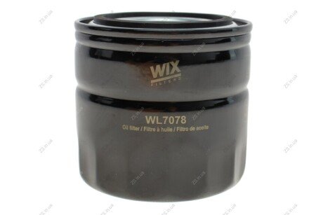 Фільтр мастильний двигуна ГАЗ дв.406, FORD, TOYOTA OP533 (WIX-FILTERS UA) WIX FILTERS WL7078