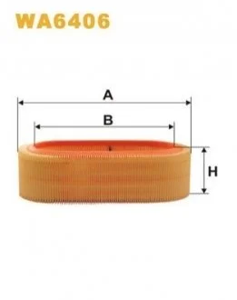 Фильтр воздушный FORD TRANSIT /AR225 (выр-во WIX-FILTERS UA) WIX FILTERS WA6406