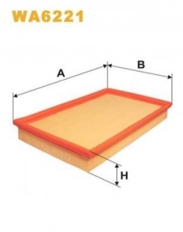 Фільтр повітряний OPEL VECTRA /AP057 (WIX-FILTERS UA) WIX FILTERS WA6221