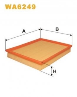 Фільтр повітряний OPEL /AP082 (WIX-FILTERS UA) WIX FILTERS WA6249