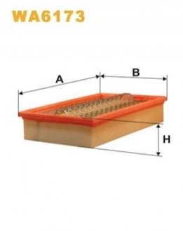 Фільтр повітряний MB AP010/1/ (WIX-FILTERS UA) WIX FILTERS WA6173