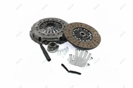 Сцепление ГАЗ-53 (корз.лепестк.+диск +выж.муфта) Professional Rider RD.53.1601000.PRO