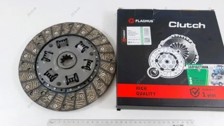 Диск зчепл. ведений ГАЗ 402 FLAGMUS 402-1601130