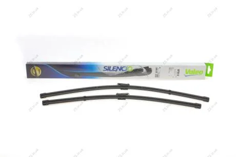Щетки стеклоочистителя 625/550 мм SILENCIO FLAT BLADE SET (выр-во) Valeo 577912