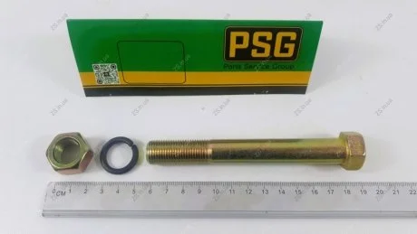 Болт рессоры ГАЗ 3302 с гайкой и гровером в сб (прочность 8.8, М16х1,5х115) Газель PSG 291156