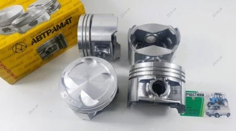 Поршни 96,5 / Поршень цилиндра Газель,Волга дв.405 (4ШТ.) (группа А) Автрамат 405-1004015М-96,5А