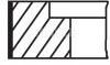 Кольца поршневые VAG 81,01 1,6-2,2 1,5x1,75x3 (выр-во Mahle) Knecht/Mahle 034 74 N3 (фото 1)