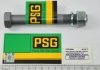 Болт ресори ГАЗ 3302 с гайкою та гровером (ТЕФЛОН, міцність 10.9, М16х1, 5х115) Газель, Premium PSG 291156-13 (фото 1)