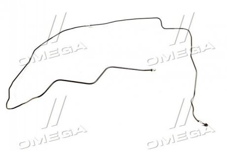 Трубка тормозная задняя (выр-во GM) GM (CHEVROLET/DAEWOO/OPEL) 90222252