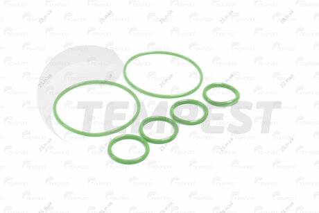 Р/к теплообменник оливн.фильтр дв. ЕВРО-1,2 (силик. кольца) (2 найм.) Tempest 7406-1012000-10