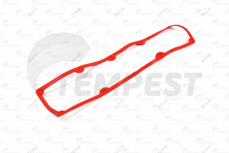 Прокладка клапанной крышки ЗИЛ-130 (красный NBR) Tempest 130-1003270-02