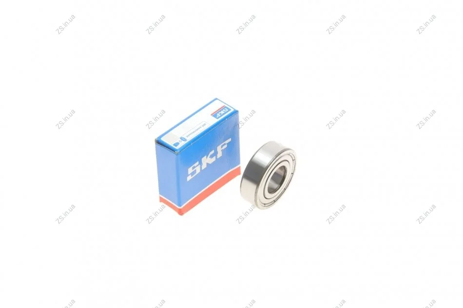 Подшипник шариковый радиальный (15х35х11) SKF 6202-2Z/C3 (фото 1)