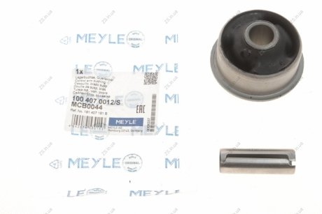 Сайлентблок важеля SEAT CORDOBA, IBIZA II, VW CADDY II, GOLF II 83 перед. міст низ MEYLE 100 407 0012/S