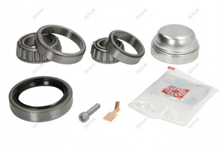 Комплект підшипників призначених для монтажу на маточину, роликові, з елементами монтажу.. FAG 713 6674 20