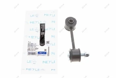 Тяга стабилизатора AUDI A3, SEAT TOLEDO II, VW GOLF IV 96-10 перед. мост (Выр-во) MEYLE 100 411 0007