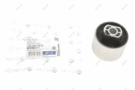 Сайлентблок рычага AUDI A3, Q3, ALTEA SEAT, VW TIGUAN 03 зад. мост (Выр-во) MEYLE 100 505 0014