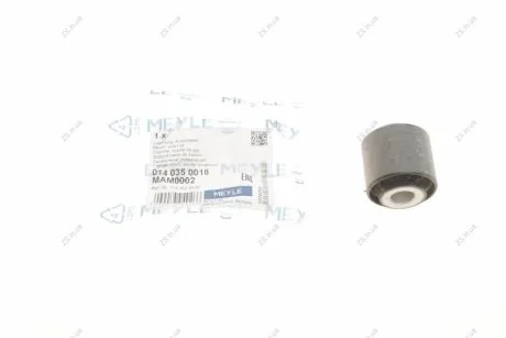Сайлентблок рычага MERCEDES C-CLASS, CLK, E-CLASS 82-10 зад. мост (Выр-во) MEYLE 014 035 0018