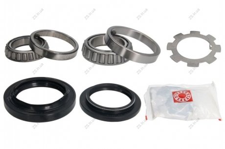 Підшипник призначений для монтажу на маточину, роликовий, з елементами монтажу.. FAG 713 6784 20