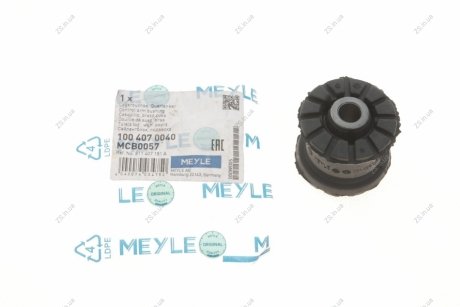 Сайлентблок важеля AUDI 80, VW PASSAT 78-91 перед. міст низ MEYLE 100 407 0040