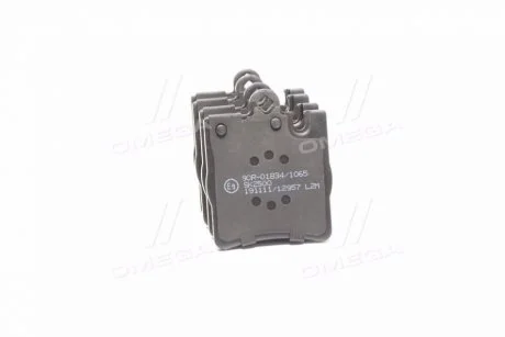 Колодка тормозов. диск. MB E-CLASS (W210) задн. (выр-во) LPR 05P957