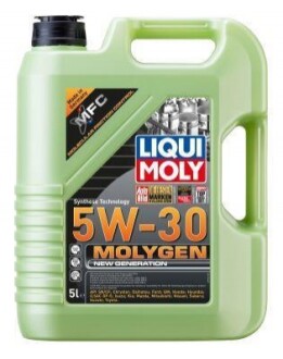 Моторна олива Molygen New Generation 5W-30, 5л Liqui Moly 9952