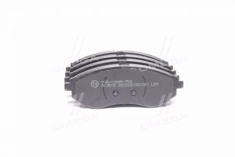 Колодка гальм. диск. CHEVROLET AVEO передн. LPR 05P1080