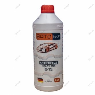 SATO Антифриз фіолетовий G13 READY MIX (-35С) 1,5л SATO TECH G1301RRM