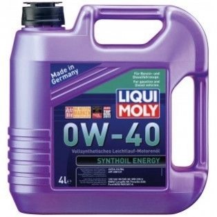 Моторна олива SynthOil Energy 0W-40, 4л Liqui Moly 7536