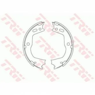 Комплект тормозных колодок из 4 шт. барабанов TRW GS8803
