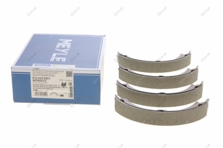 Комплект тормозных колодок из 4 шт. барабанов MEYLE 014 533 0001