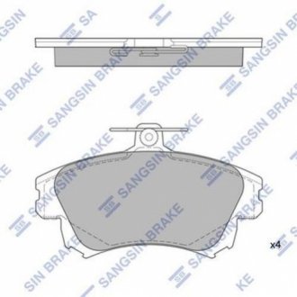 Комплект тормозных колодок из 4 шт. дисков SANGSIN SP1530